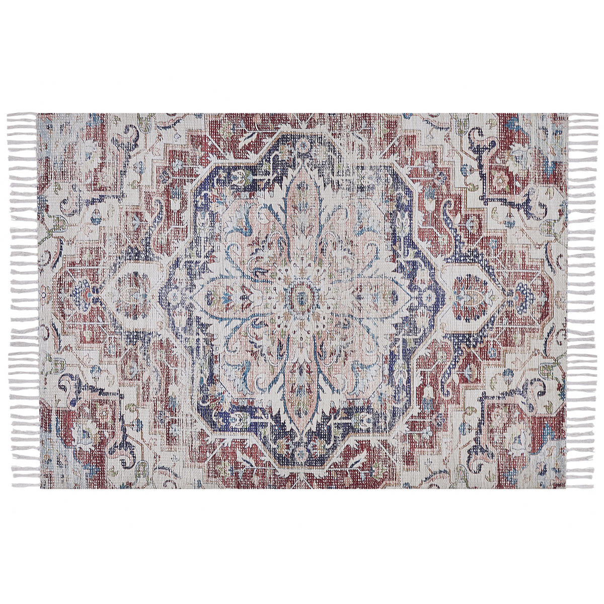 KURZFLOR-TEPPICH Kelkit 230/150 cm - Multicolor, Kunststoff (150/230cm) - Beliani