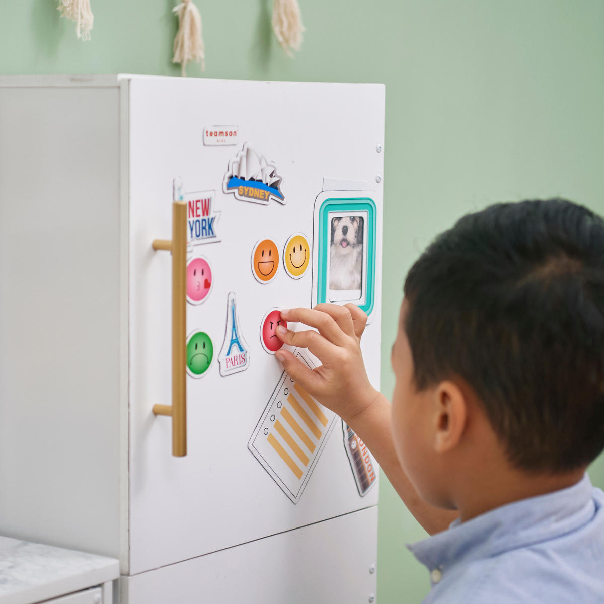 KINDERKÜCHE Atlanta - Weiß, Holzwerkstoff (154/33/87cm) - Teamson Kids