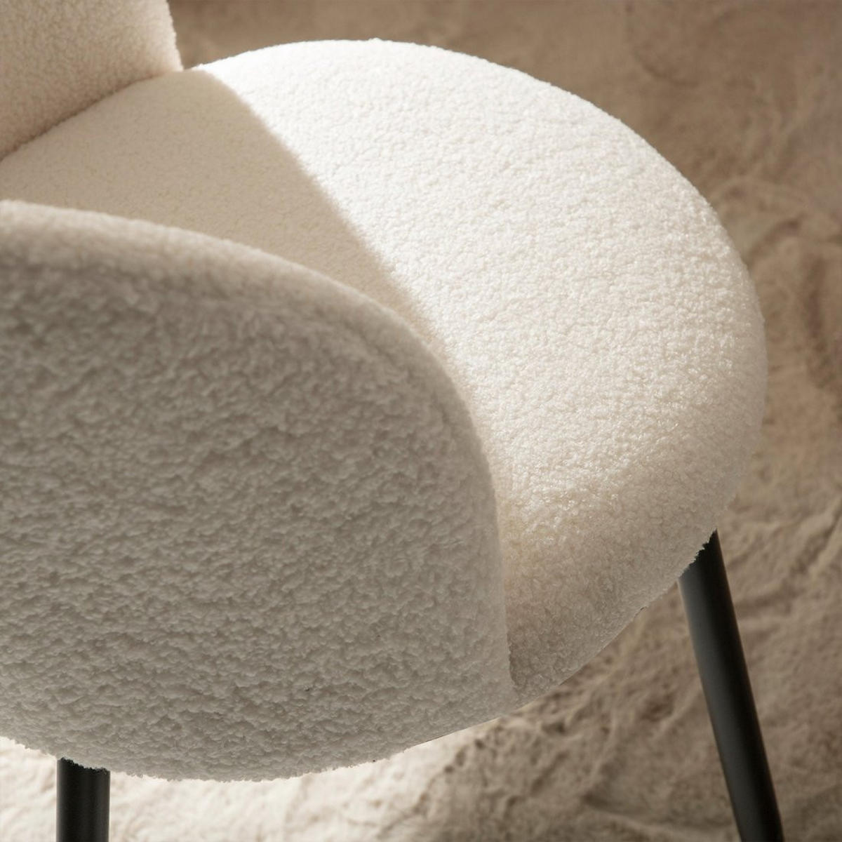 ESSZIMMERSTUHL Nolan Beige 51 cm x 80 cm 2er-Set - Beige, Textil (51/80/57cm)