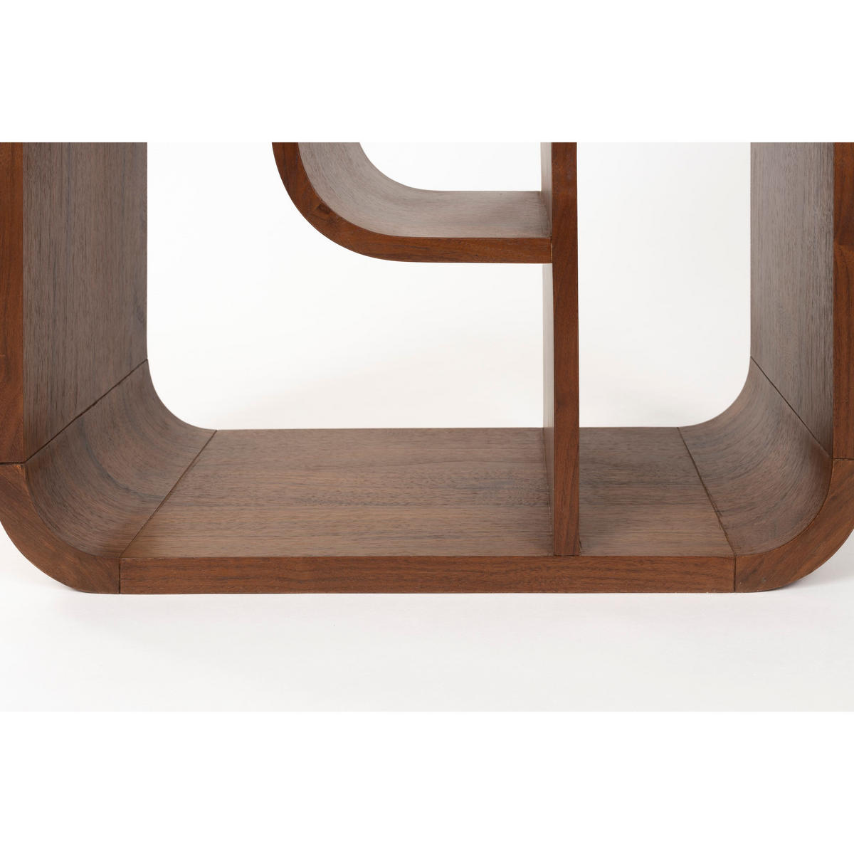 STANDREGAL Seven Niedrig Holz Dunkelbraun - Braun, Holzwerkstoff (60/160/35cm) - Zuiver