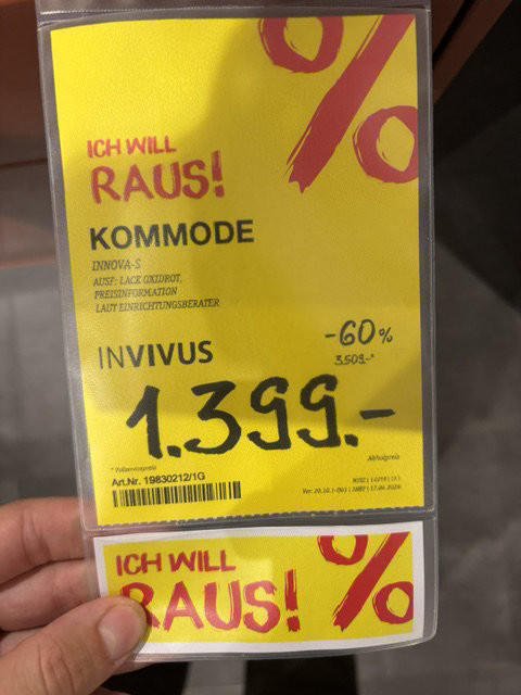 KOMMODE INNOVA-S - Invivus