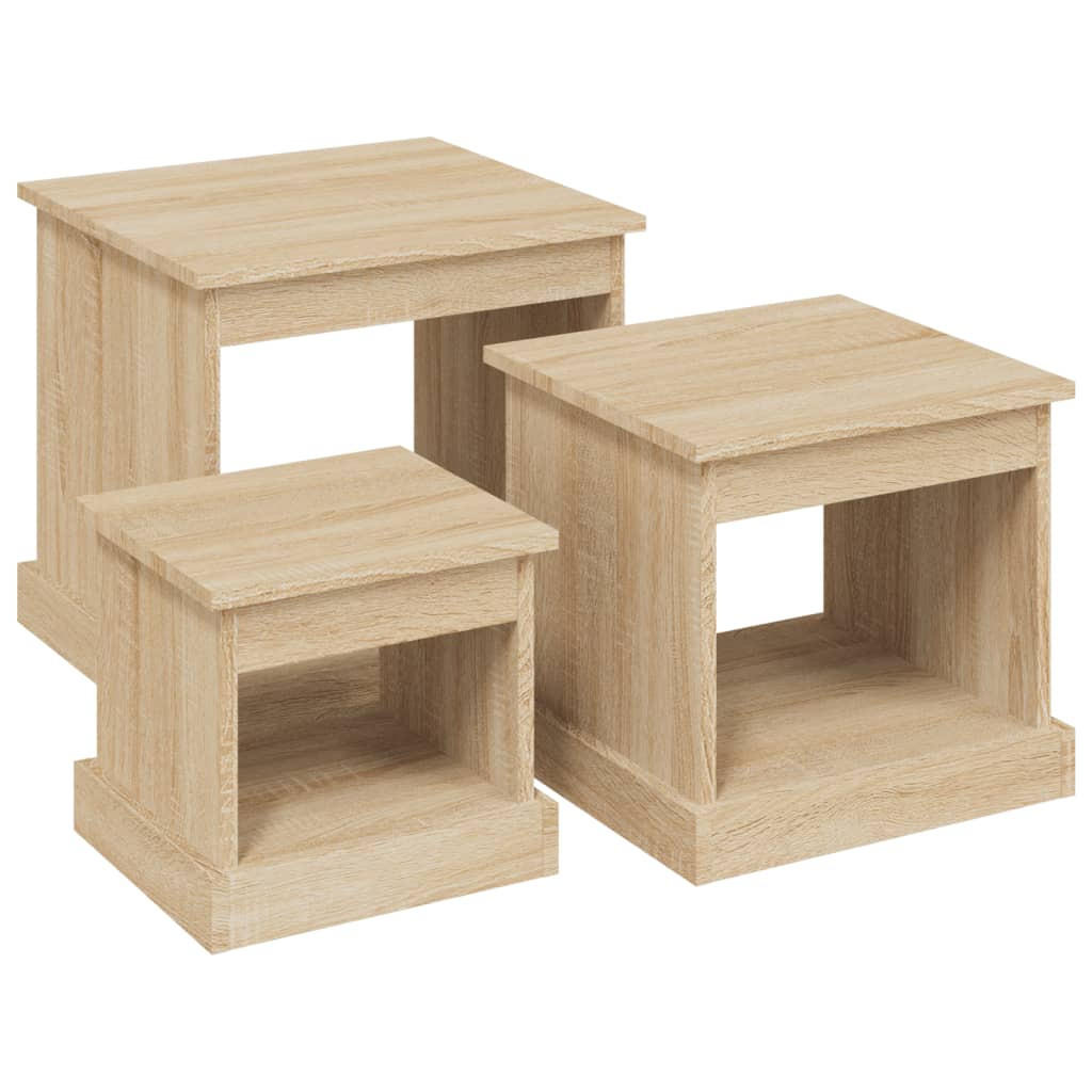 furnicato Couchtische Braun 45x45x48 cm