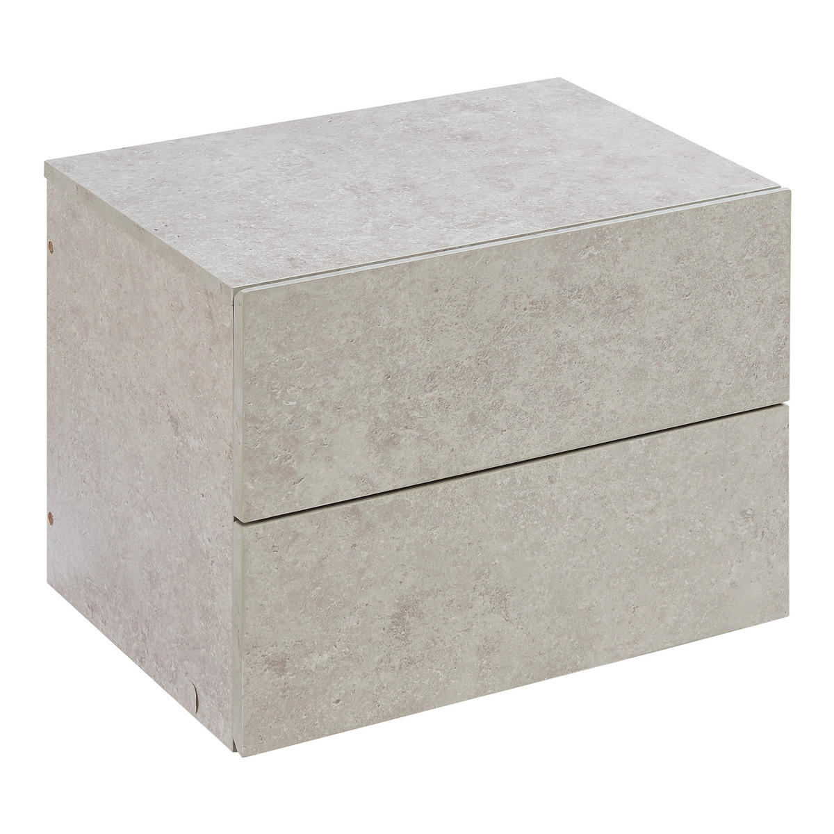 WANDREGAL Ampfing - Grau, Holzwerkstoff (40/30/29cm) - [en.casa]