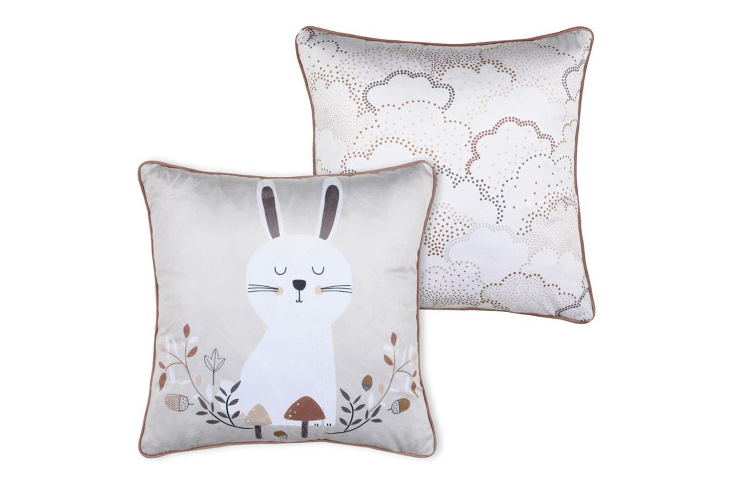 KINDERKISSEN Gabin 40/40 cm - Perlmutt, Textil (40/40cm)