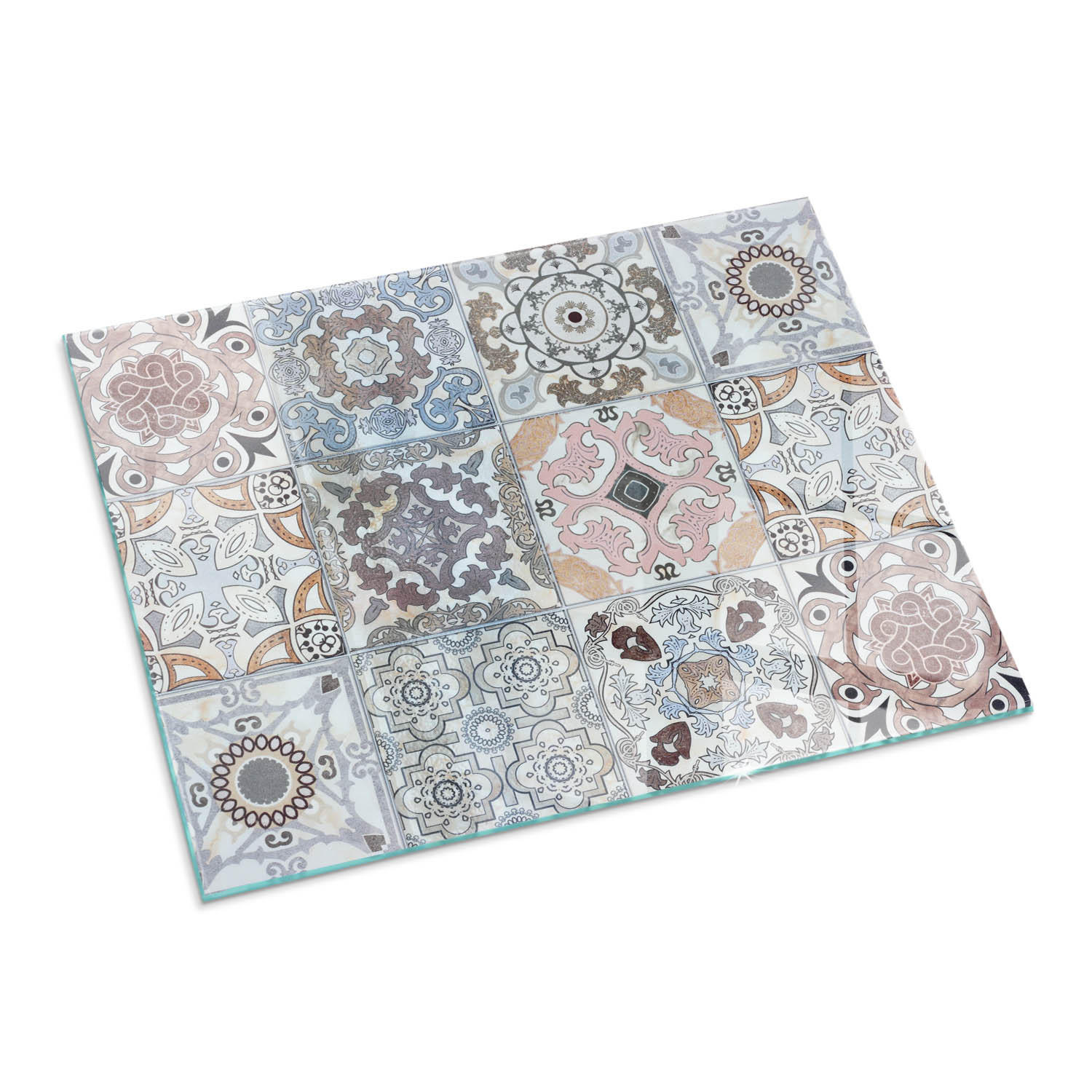 ArtPrintCave Glasplatte Grau 80x60x0.4 cm