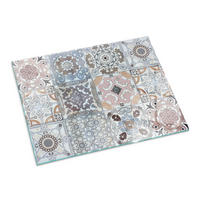 GLASPLATTE für Kamin 80x60 cm Grau - Grau, Glas (80/60/0.4cm) - ArtPrintCave