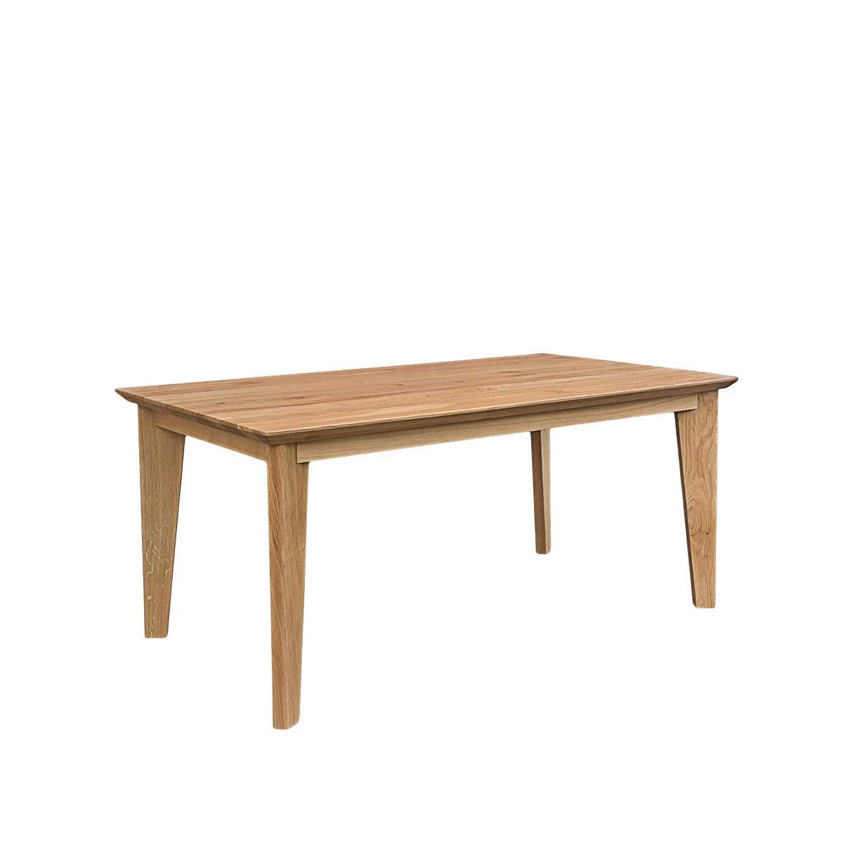 HOLZTISCH für das Esszimmer MOVA 195x100 + Zusatzplatten 2x45 cm - Eichefarben, Holz (195/100/75cm) - Rawood Furniture