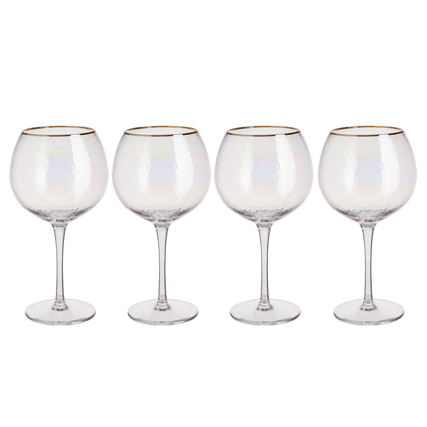 GINGLÄSER (4er Set) Smeralda 650 ml - Transparent, Glas (0.65L) - Butlers