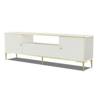 TV LOWBOARD Kaschmir, Gold 180/55/35 - Kaschmir, Holzwerkstoff (180/55/35cm) - RAUMHIRSCH FURNITURE