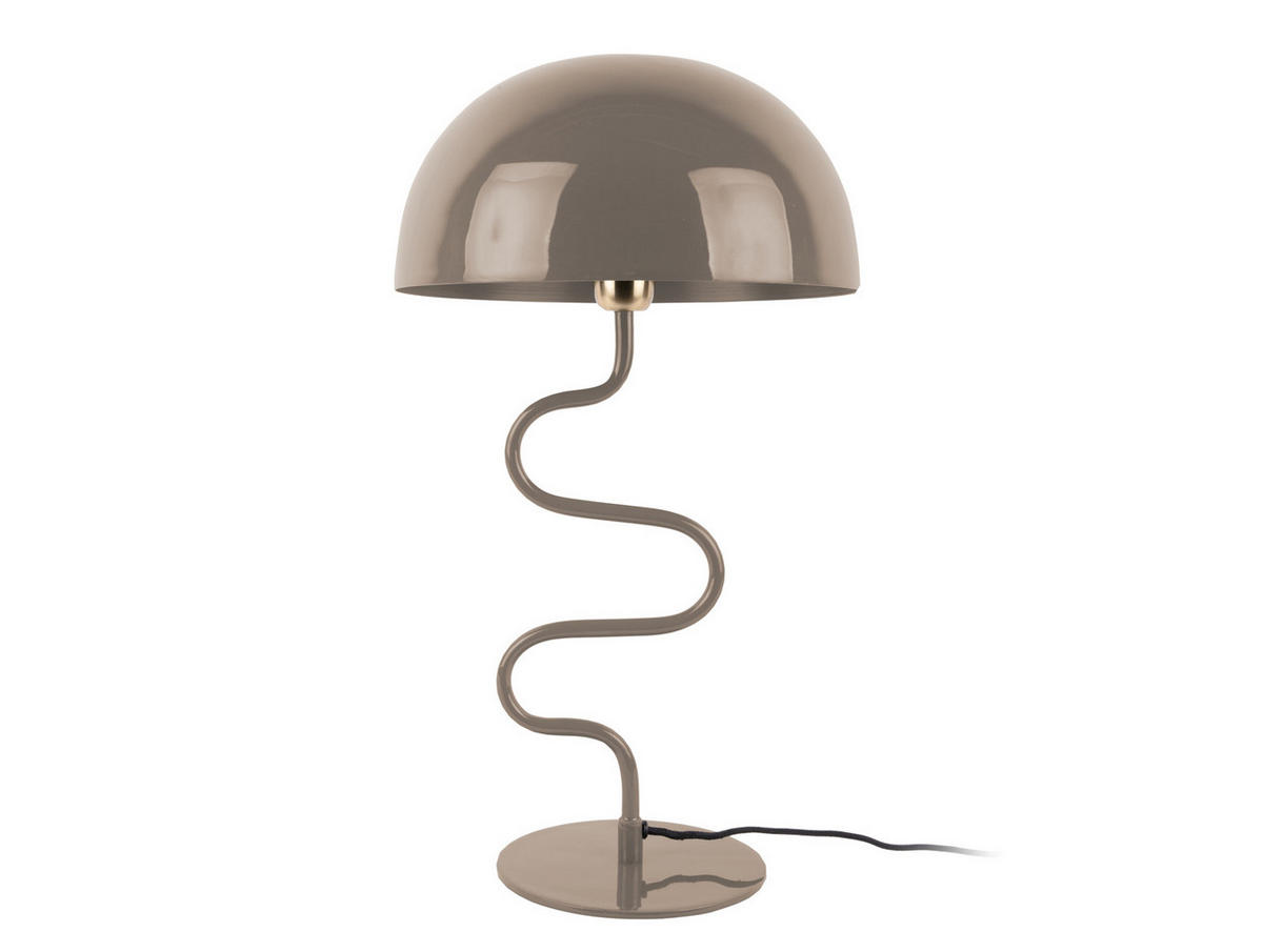 TISCHLAMPE Twist 31/31/54 cm - Grau, Metall (31/31/54cm) - Leitmotiv