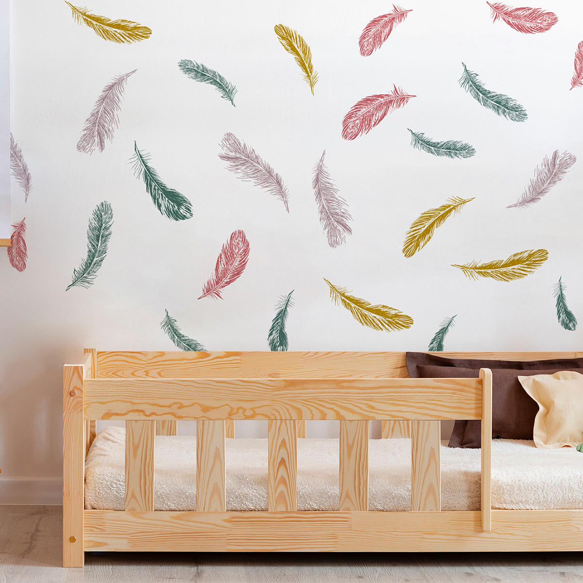 POSTEL 90/190 Elise Přírodní dřevo - hnědá, dřevo (90/190cm) - Petits-meubles