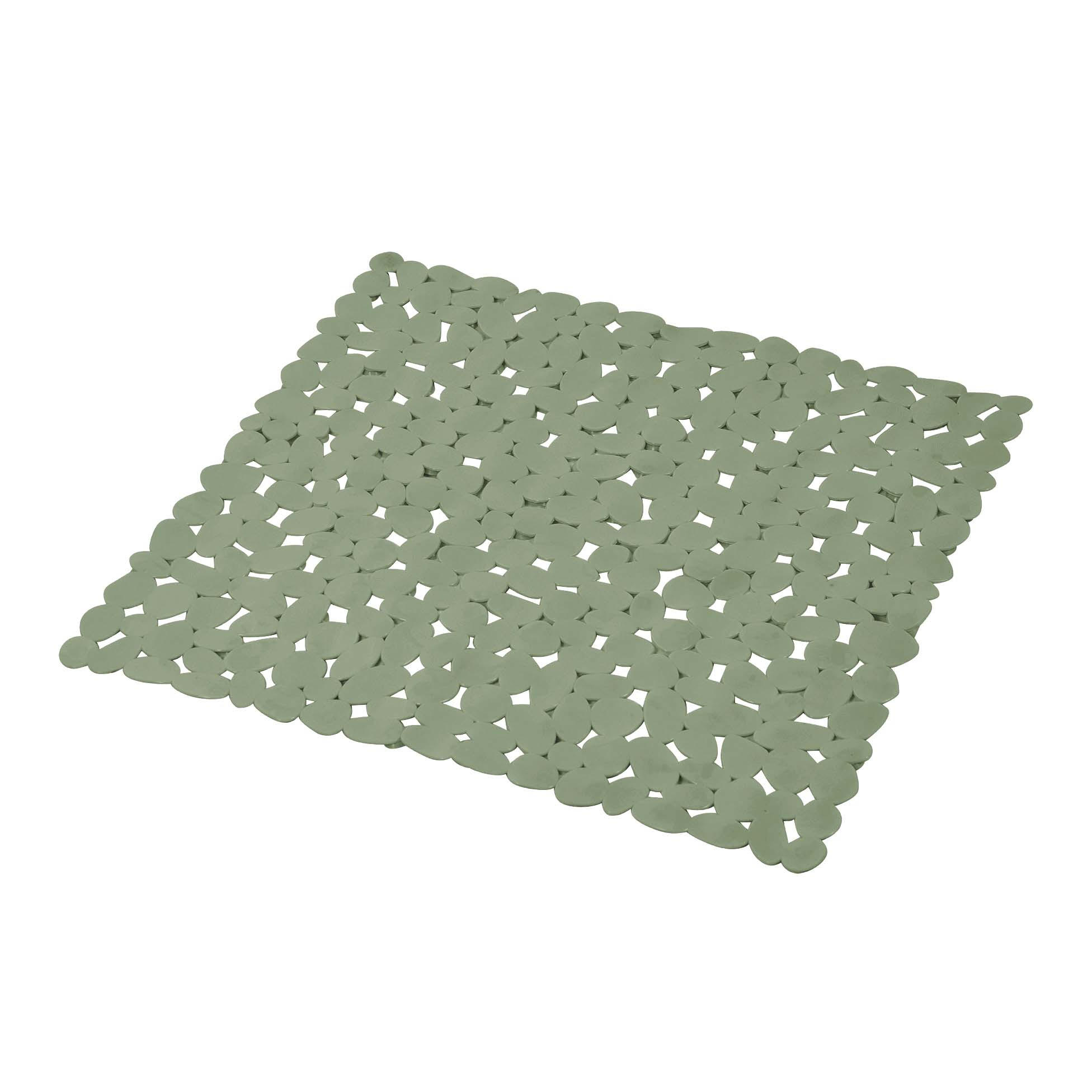 BADEMATTE Vitamine 52/52 cm - Grün, Textil (52/52cm) - Douceur d´intérieur