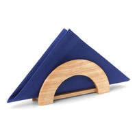 SERVIETTENSPENDER, Gummibaumholz - Braun, Holz (5/9/16cm) - Continenta