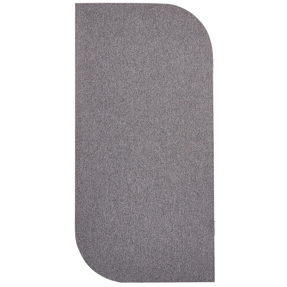 KANCELÁŘSKÝ DĚLICÍ PANEL 400/160 cm Šedý Shady - tmavě šedá/béžová, textil (400/160/2cm) - Beliani