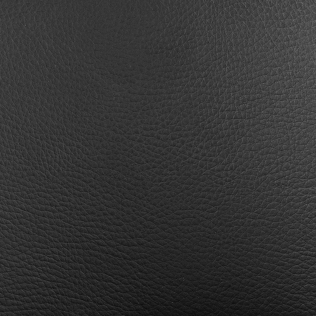 BARHOCKER 2er-Set Kunstleder Schwarz Conway - Schwarz, Textil/Metall (45/110/35cm) - Beliani