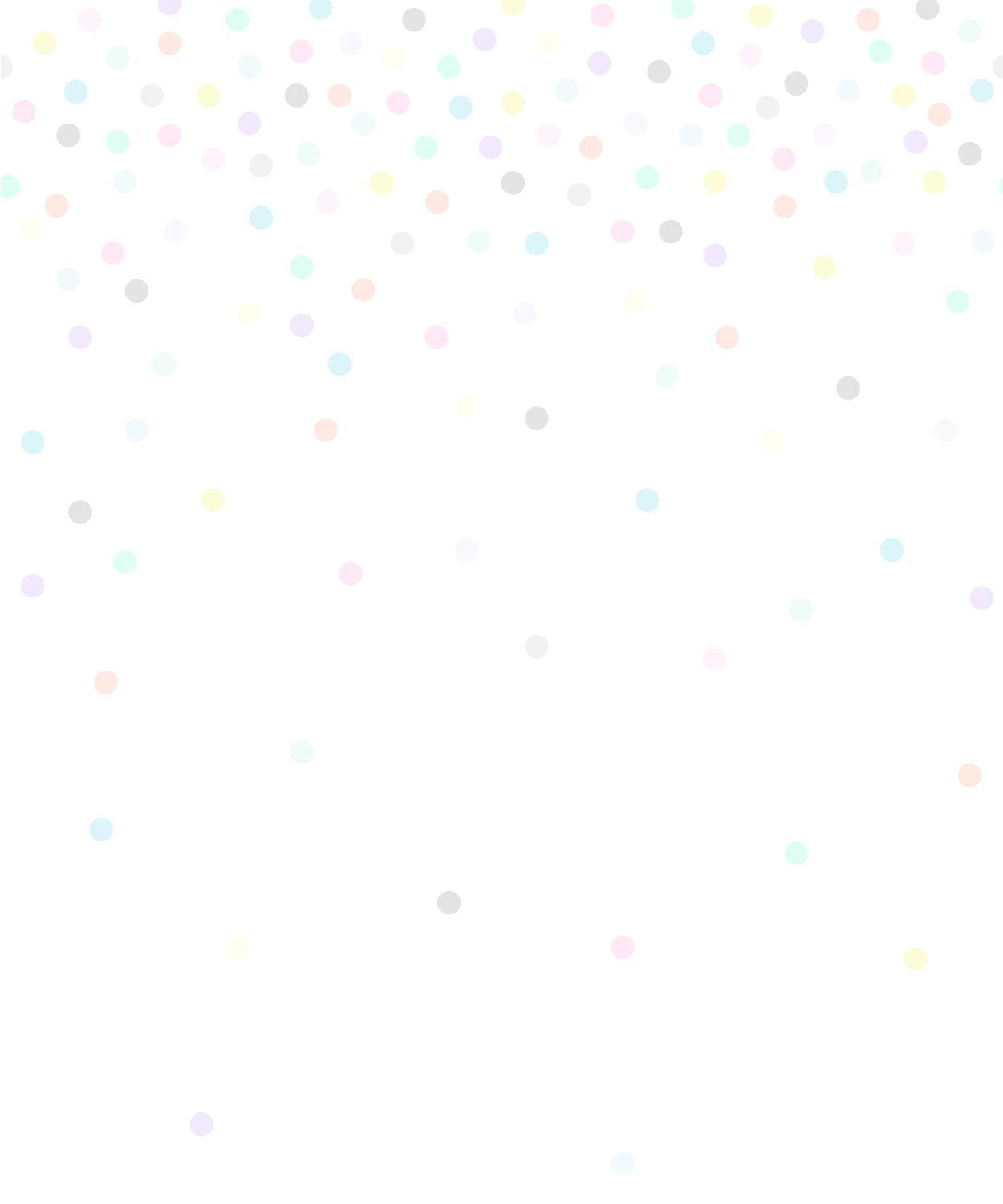 FOTOTAPETE Punktmuster 250 x 279 cm - Weiß, Papier (250/279cm) - Origin Wallcoverings