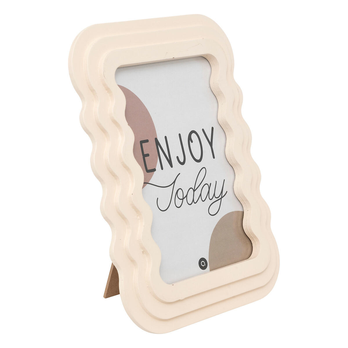 BILDERRAHMEN Kelly 13/18 cm - Beige, Holzwerkstoff (18/24.5/18cm) - Atmosphera Createur d´interieur