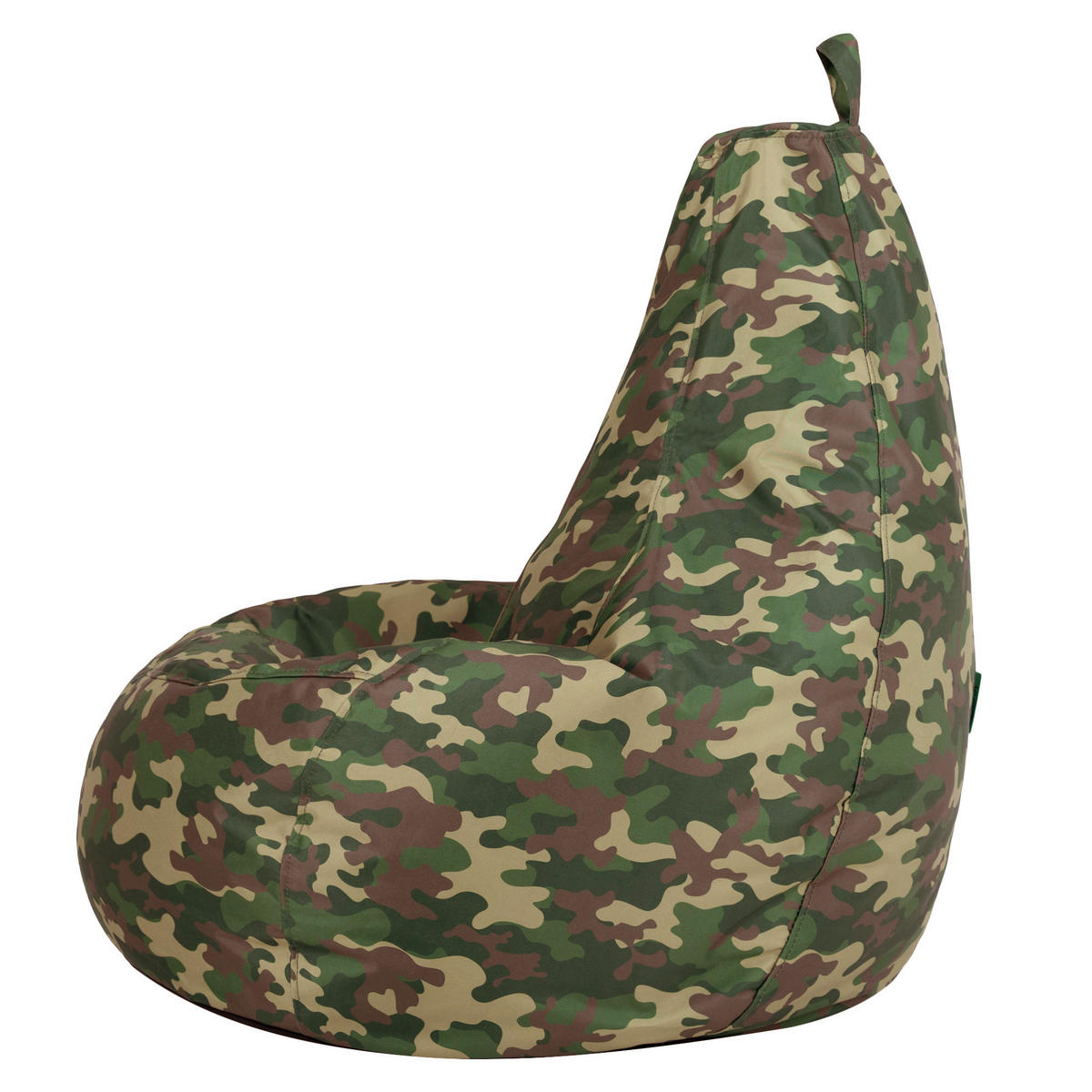 SITZSACK Gaming Camouflage - Grün, Textil (90/73/84cm) - icon