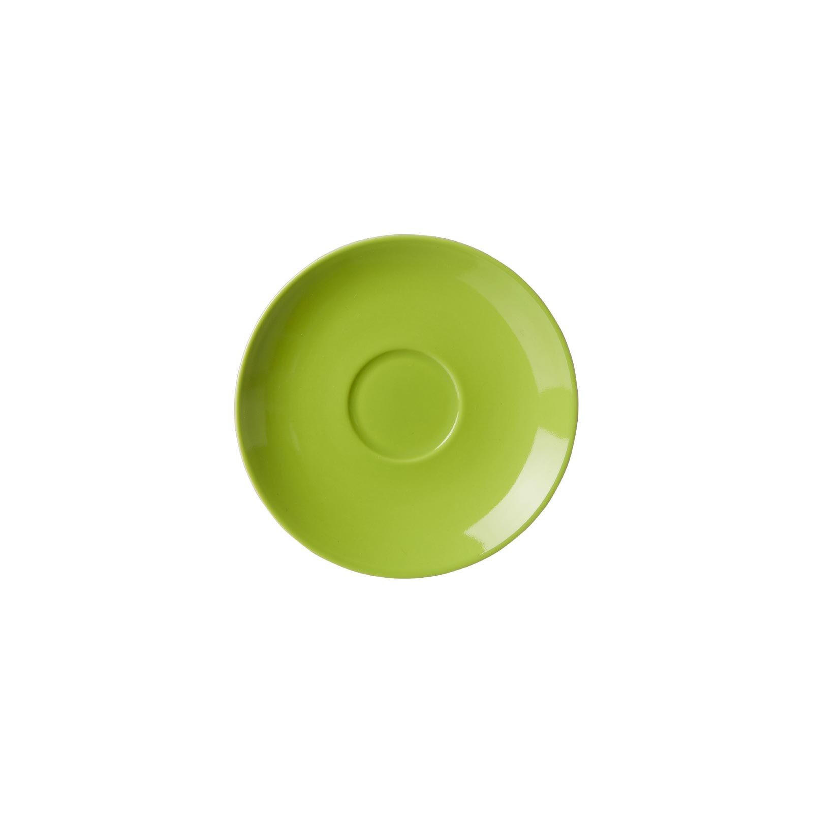 ESPRESSOUNTERTASSEN Doppio Grün ø 12 cm 6er Set - Grün, Keramik (12cm) - Ritzenhoff Breker