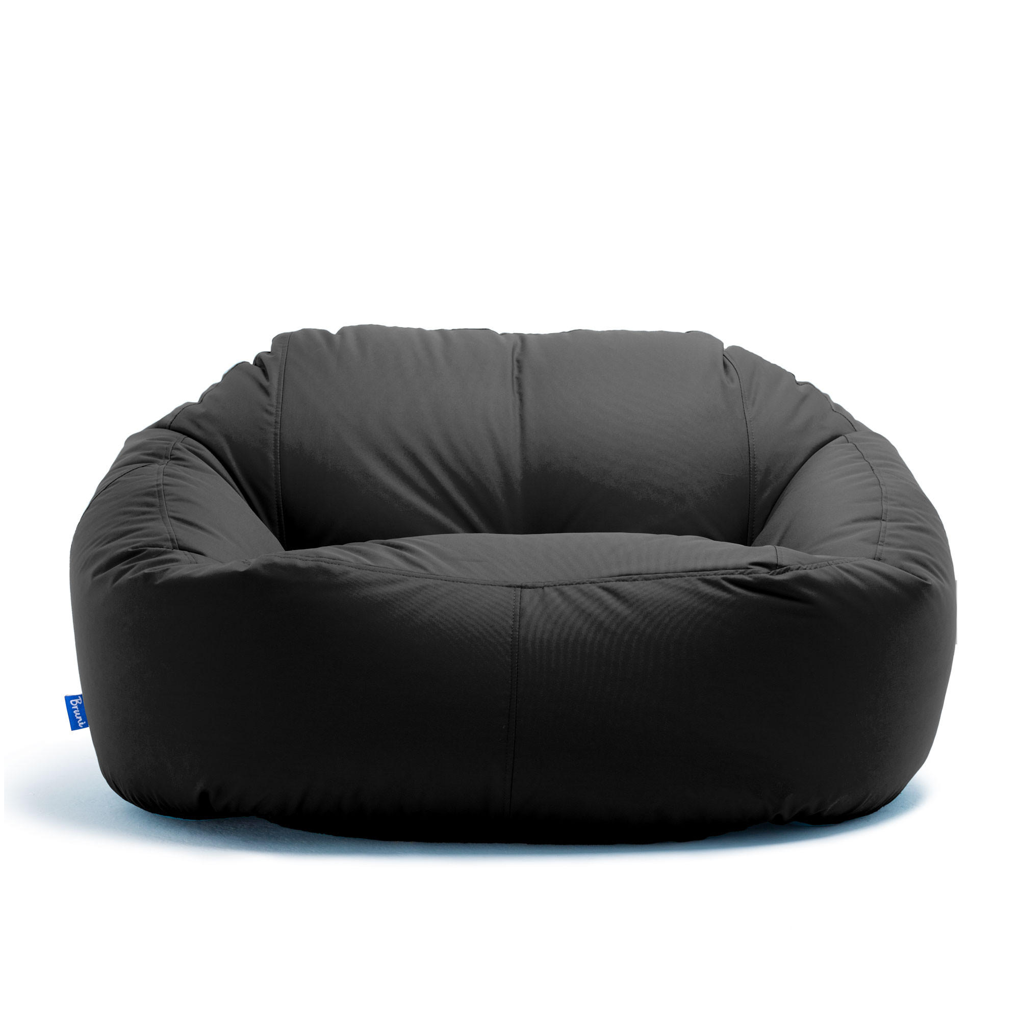 SITZSACK SOFA Lounge schwarz für Indoor und Outdoor - Schwarz, Textil (1600/60/1000cm) - Bruni