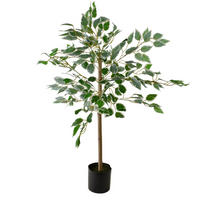 KUNSTBLUME Viridis Grün 13x13x96 cm Kunststoff - Grün, Kunststoff (96cm) - Mondex