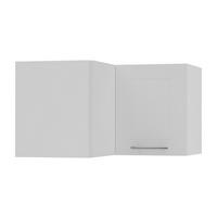 ECKHÄNGESCHRANK Kvantum W12/60/36 Weiß Matt / Weiß Matt 60 / 60 / 36cm - Weiß, Holz/Holzwerkstoff (60/36/60cm) - Feldmann-Wohnen