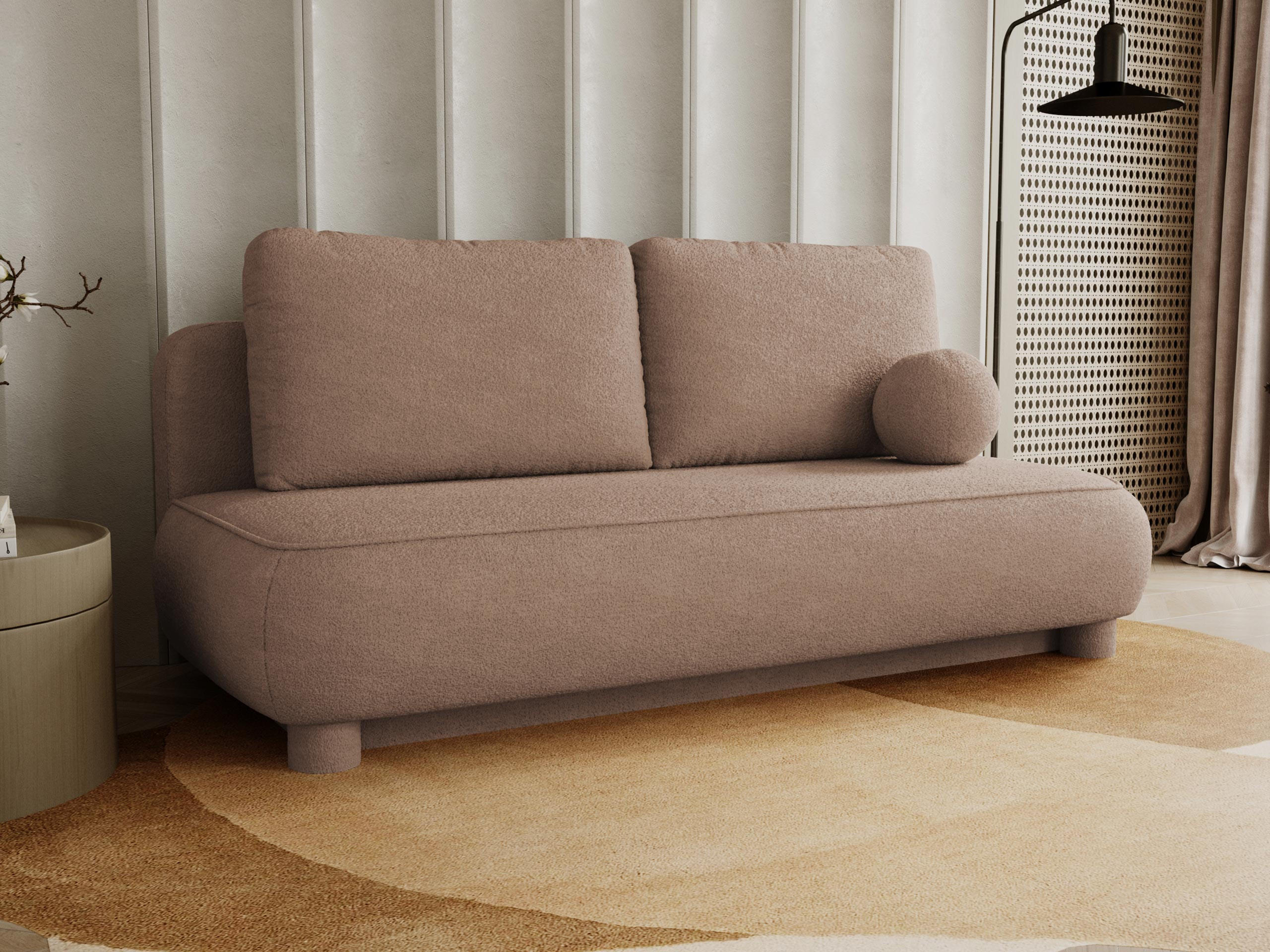 SCHLAFSOFA Gaja - Braun, Holz/Textil (209/96/96cm) - MIRJAN24