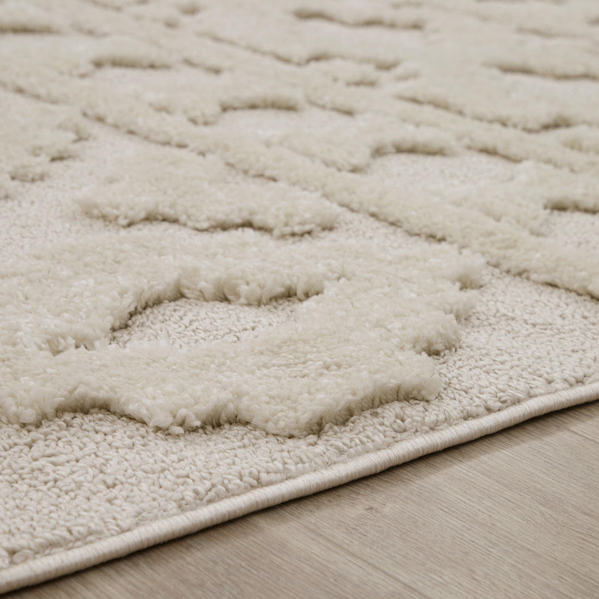 HOCHFLORTEPPICH 200/280 cm Genua 744 - Creme, Textil (200/280cm) - Paco Home