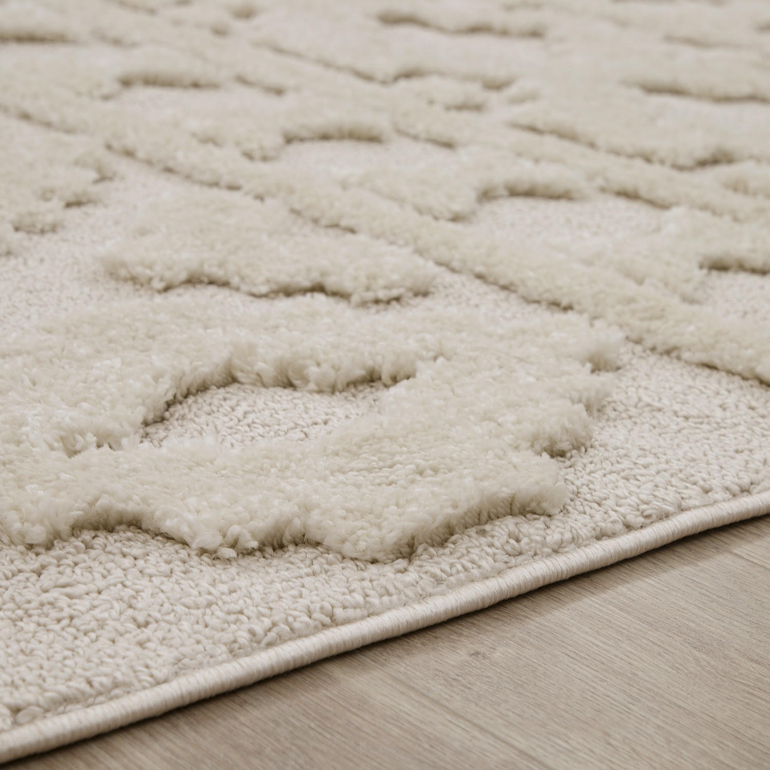Thumbnail - Paco Home Hochflorteppich, Creme, Textil, Rechteckig, 200x280 cm, strapazierfähig, für Fußbodenheizung geeignet, Teppich...