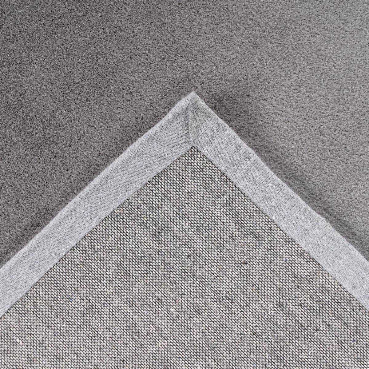 HOCHFLOR-TEPPICH Topia 400 Grau 120x170 cm - Grau, Textil (120/170cm) - carpet city