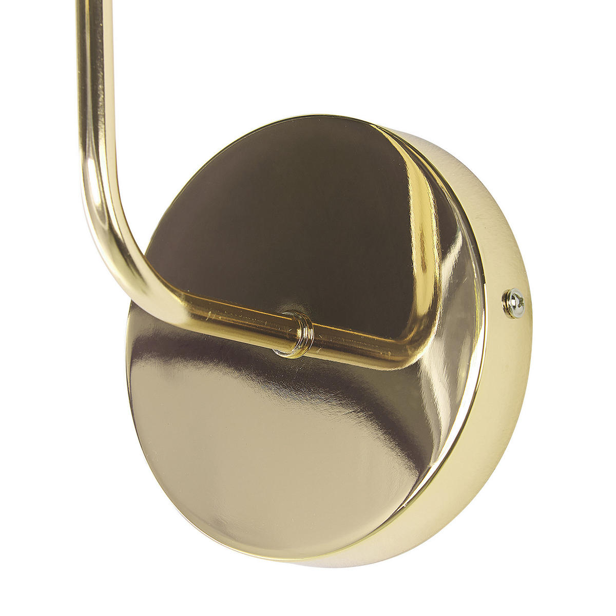 WANDLEUCHTE Savena 23/23/32 cm - Goldfarben, Metall (23/32/23cm) - Beliani