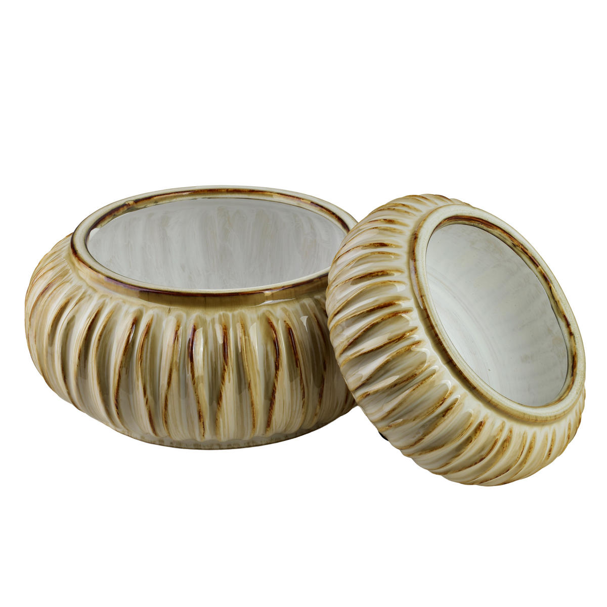 VASE MANON Keramik - Beige, Keramik (13cm) - Mondex