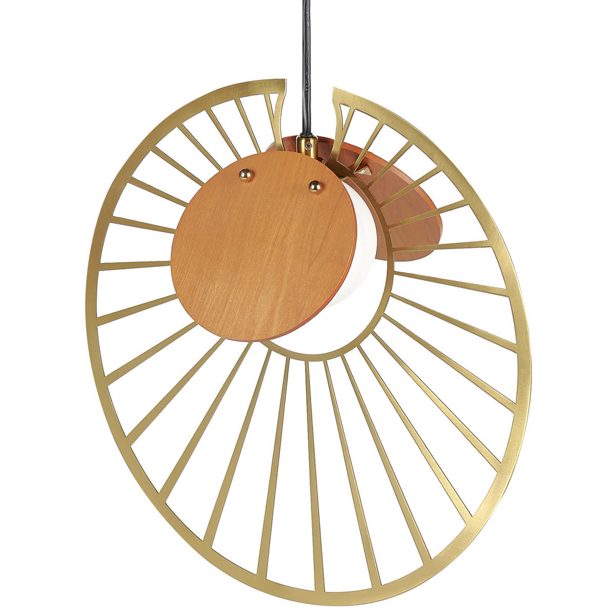 HÄNGELEUCHTE Bargo 10/20/151 cm - Goldfarben, Metall (10/20/151cm) - Beliani