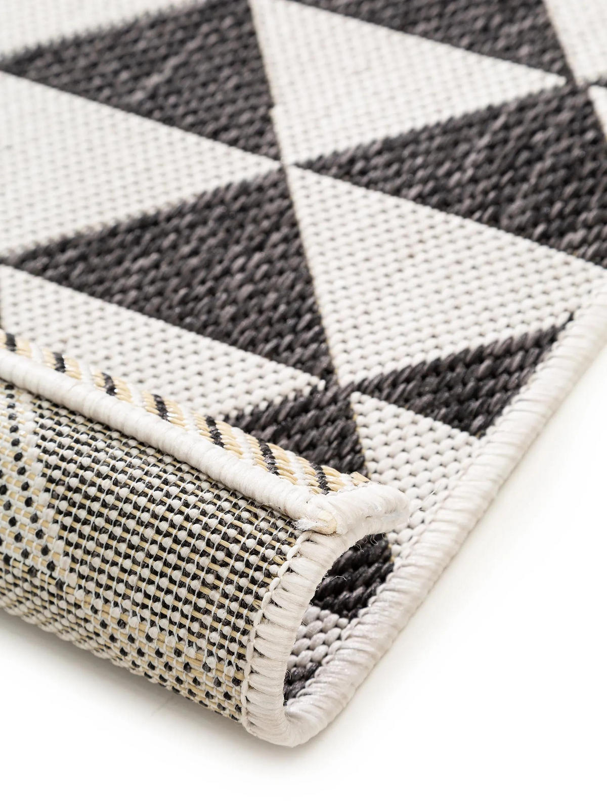 OUTDOORTEPPICH Cleo Schwarz 80x150 cm - Schwarz, Textil (80/150cm) - benuta Nest