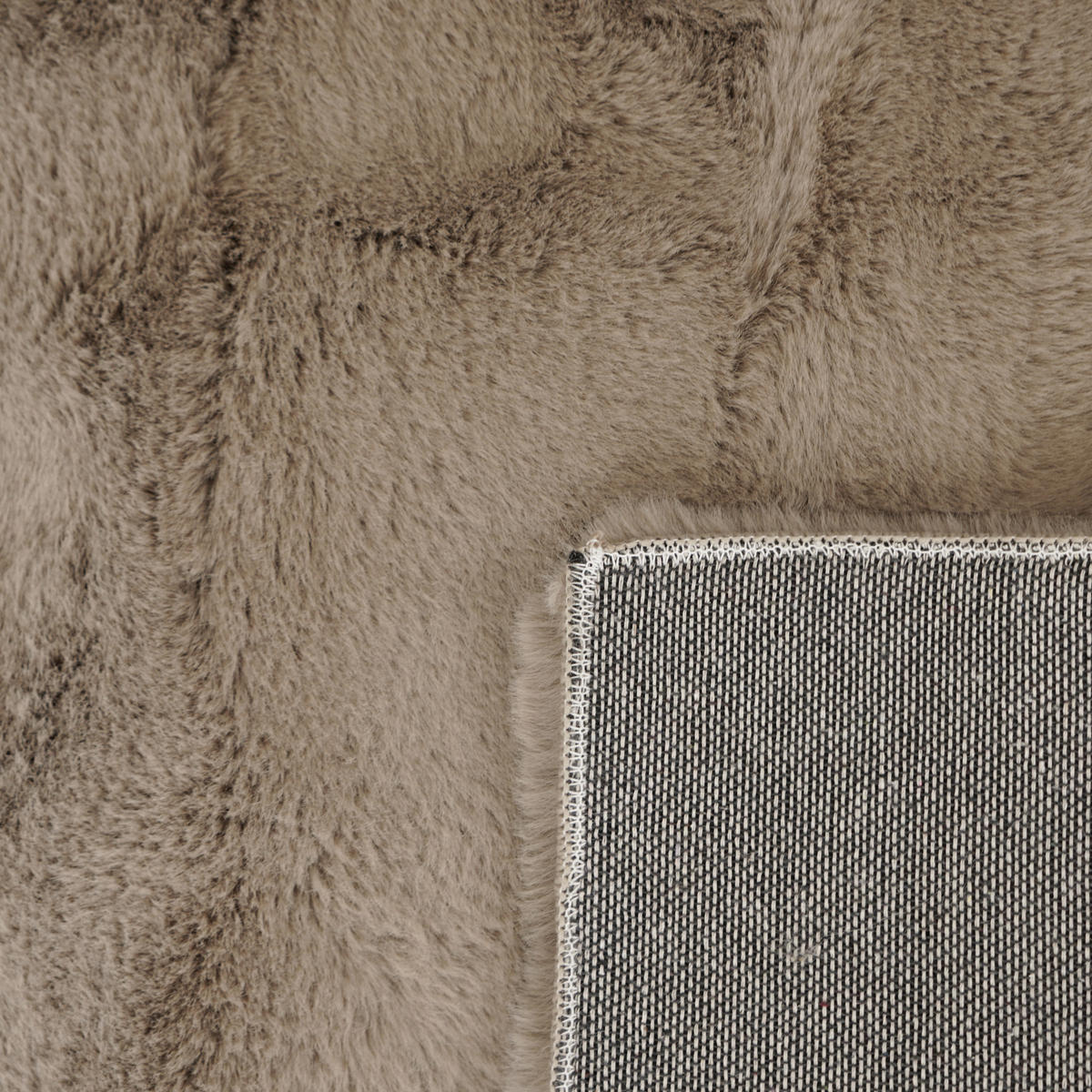 FELLTEPPICH CLOUD SUPER SOFT 120/170 cm Taupe - Taupe, Textil (120/170cm) - Consilio Concept