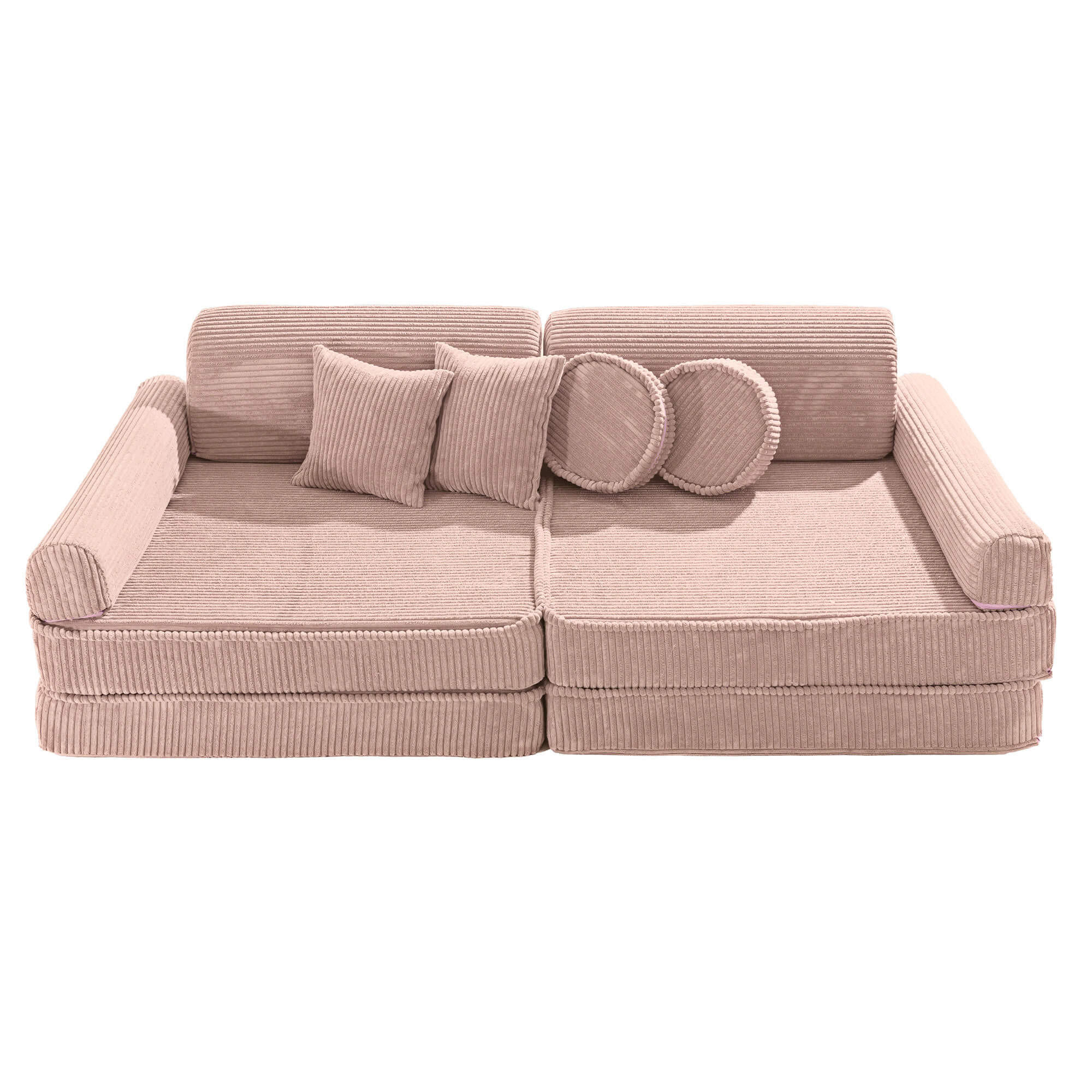 MeowBaby Kindersofa, Pink 160x48x80 cm