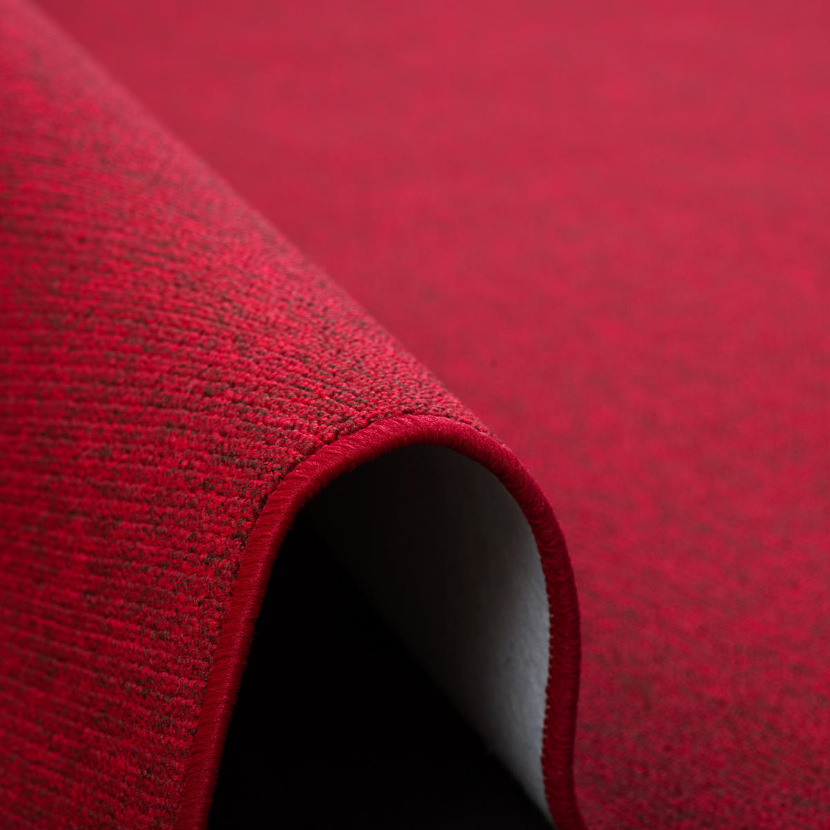 FEINSCHLINGEN VELOUR TEPPICH STRONG - Rot, Textil (160/200cm) - Snapstyle