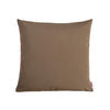 KISSENHÜLLE Wunschton deep-taupe 50/50 cm - Braun, Textil (50/50cm) - beties Heimtextil