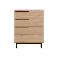 KOMMODE 75/44,5/95 cm - Braun, Holz (75/95/44.5cm) - Mobili Rebecca