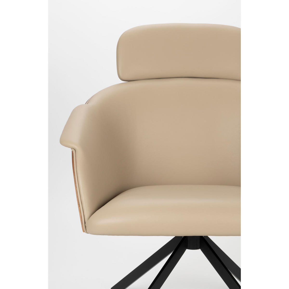 SESSEL Frie - Beige, Holzwerkstoff (71/86/71cm) - Zuiver