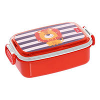 LUNCHBOX Löwe, rot 18 x 9 x 5 cm - Rot, Kunststoff (9/5/18cm) - Sigikid