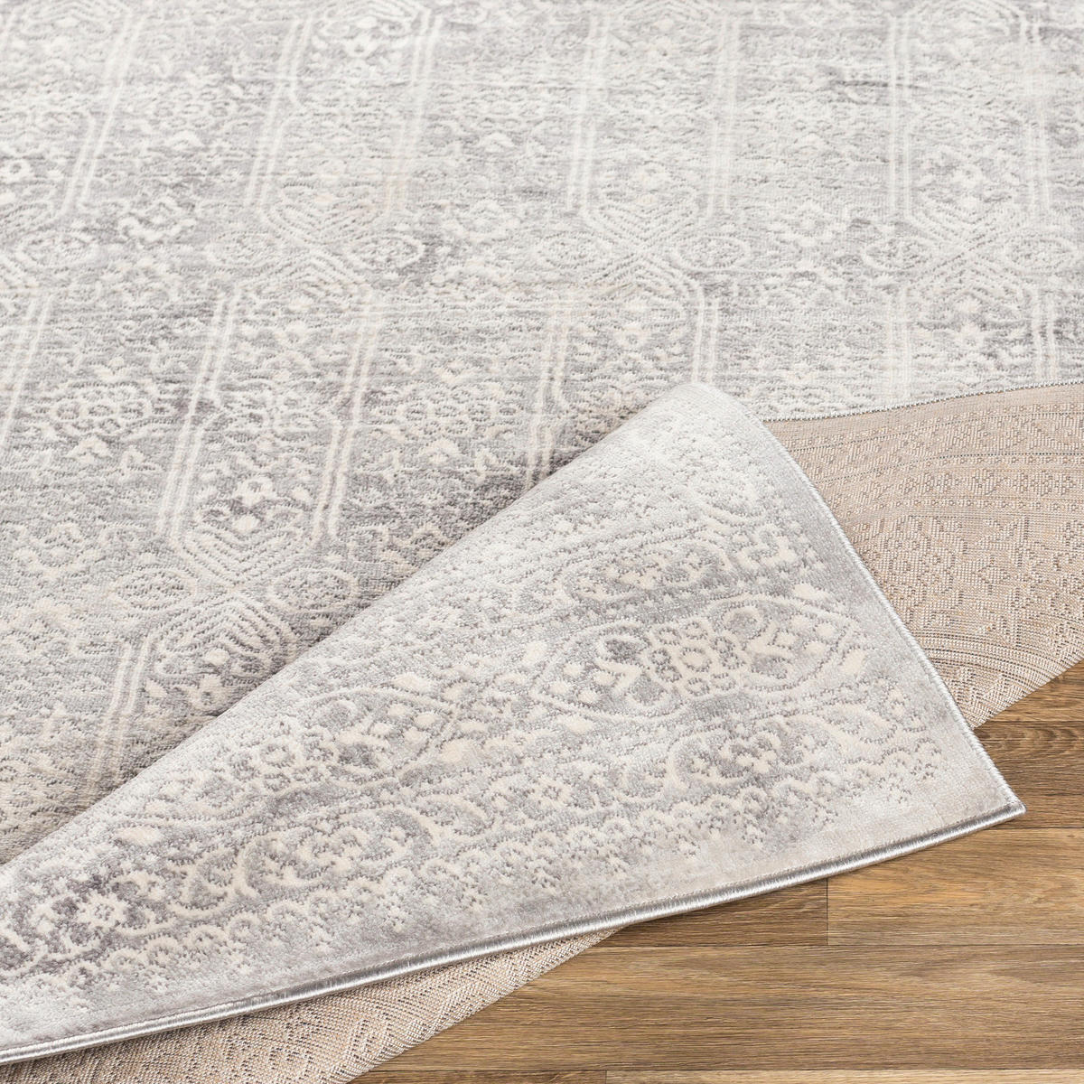 VINTAGE-TEPPICH 160/215 cm Grau - Grau, Naturmaterialien/Textil (160/215cm) - LIVABLISS