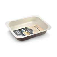 BACKBLECH Delicate Beige 29/22/6 cm Metall - Beige, Metall (22/6/29cm) - Mondex