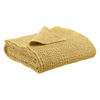PLAID Tana gold 140 x 200 cm - Goldfarben, Textil (140/200cm) - Vivaraise