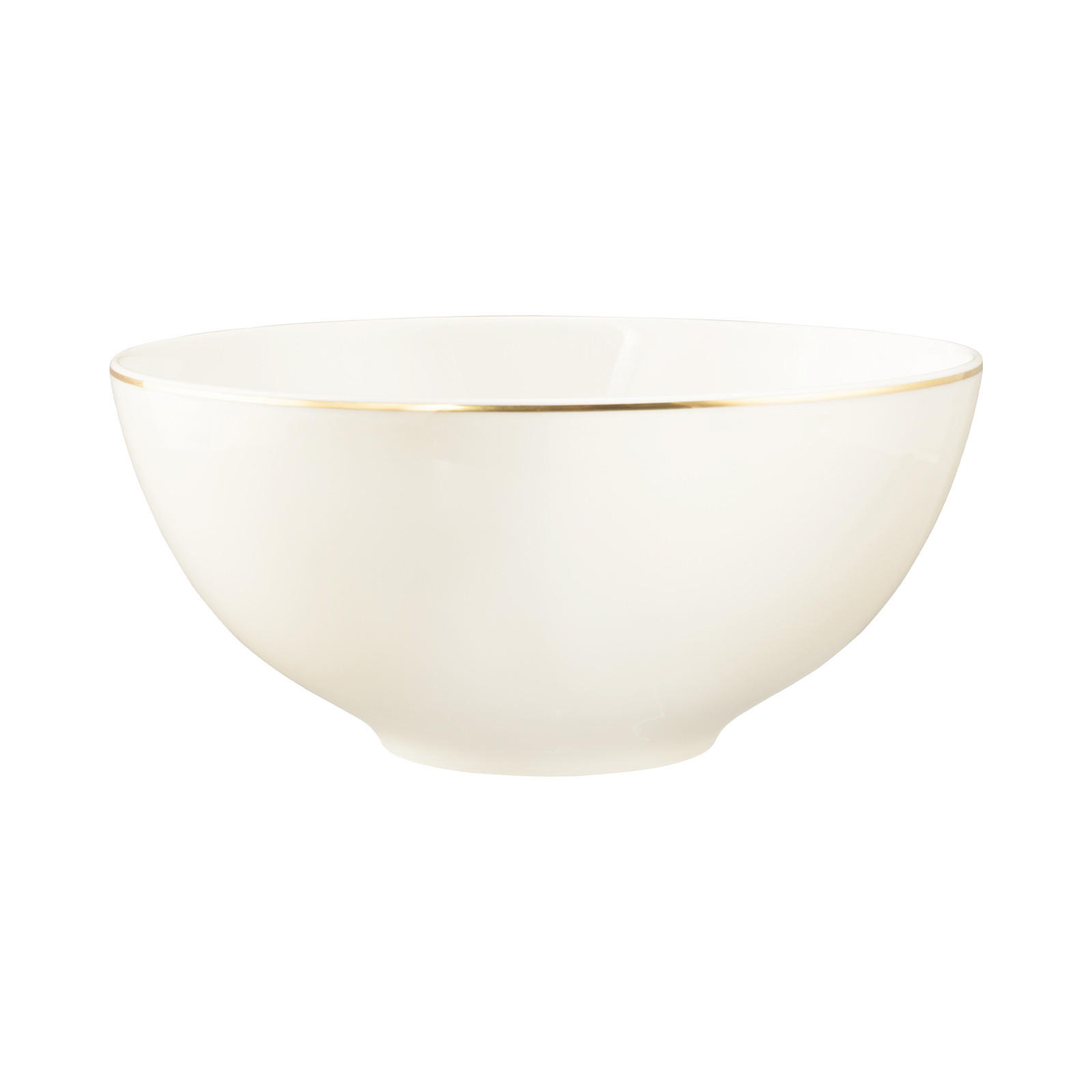 SCHÜSSEL Savona Goldlinie creme 2 L - Creme, Keramik (21.3cm) - Seltmann Weiden