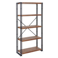 BÜCHERREGAL Holz - Braun, Holzwerkstoff (80/165/30cm) - MCW
