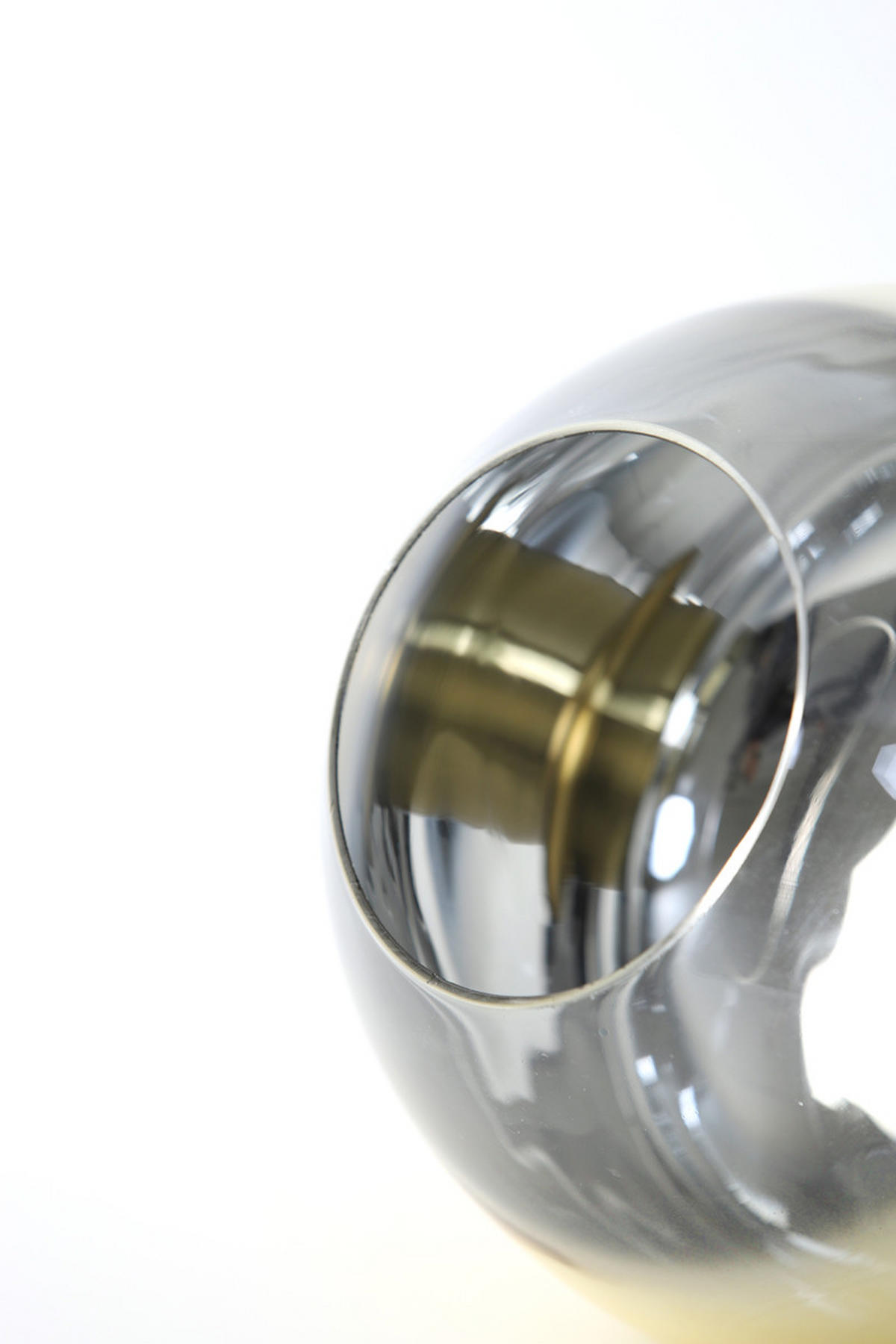 HÄNGELAMPE Mayson Gold Ø23/18 cm - Goldfarben, Glas (23/23/18cm) - Light & Living