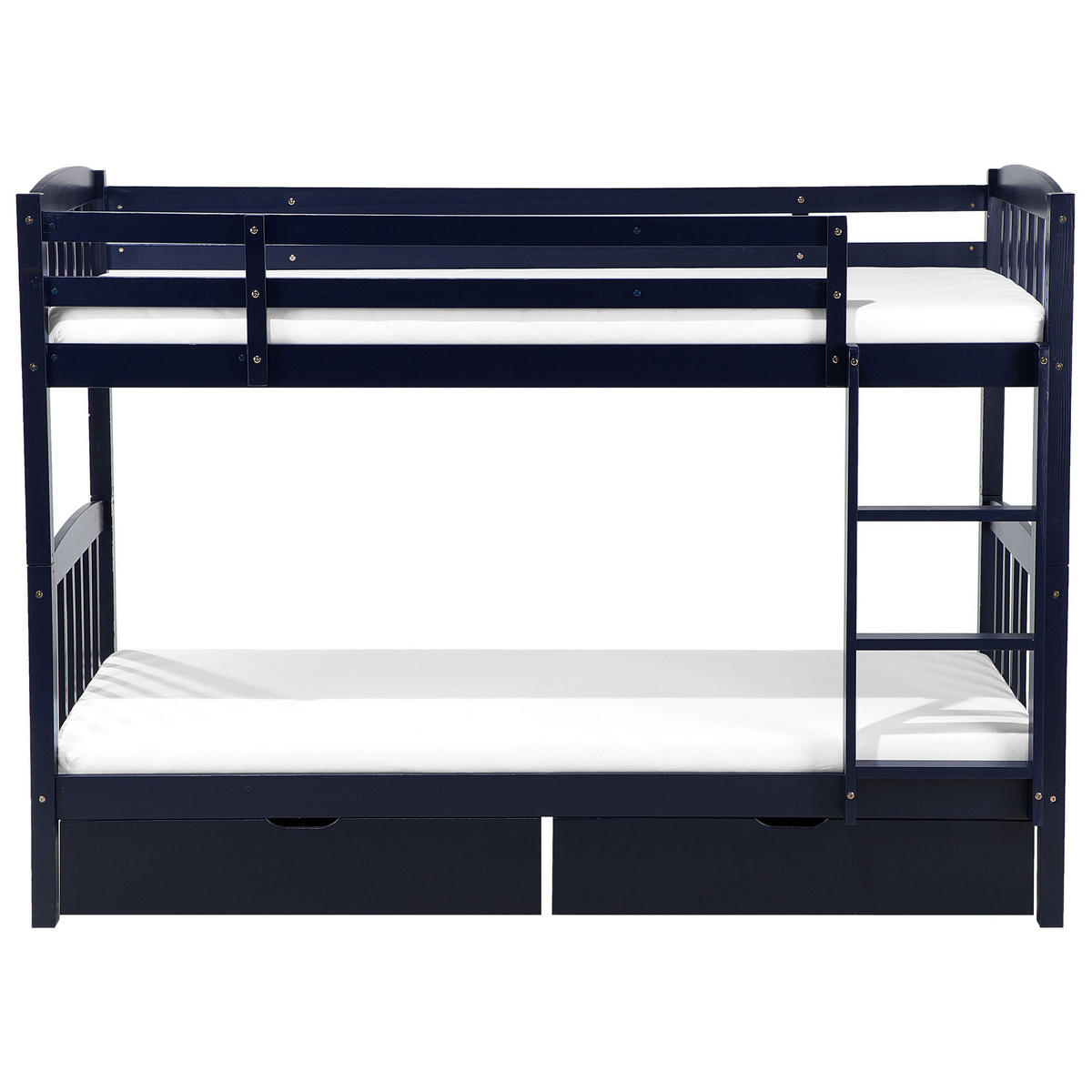 HOCHBETT Blau 90-200 cm Revin - Blau, Holz (90/200cm) - Beliani