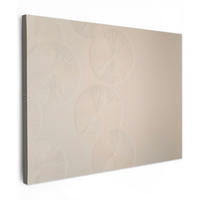 LEINWANDBILD Japandi - Beige - Modern 40x30 cm - Ecru, Textil (40/30cm) - MuchoWow