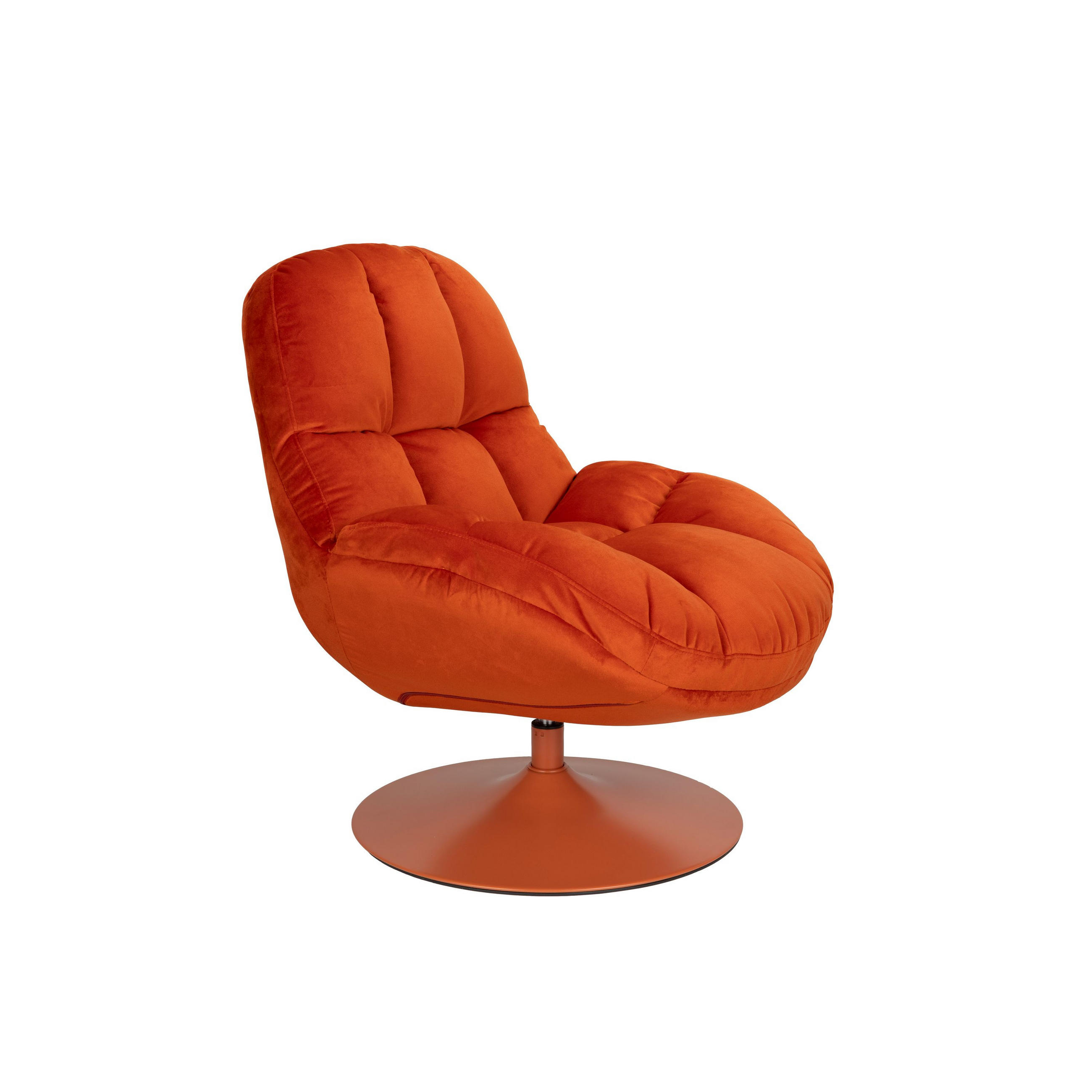 SESSEL Beefy Fauteuil Orange - Orange, Kunststoff (76.5/84.5/84.5cm) - Housecraft Living